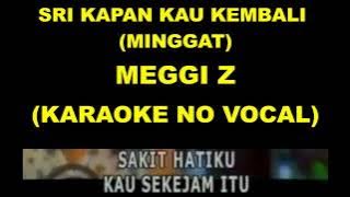 SRI KAPAN KAU KEMBALI/MINGGAT - MEGGI Z (KARAOKE NO VOCAL)
