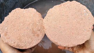 Stoney Red Dirt Texture Water Crumbles 🤩 sand cement  crumbling in clay pot