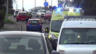 North West Ambulance Service 18 Plate Fiat Ducato Responding