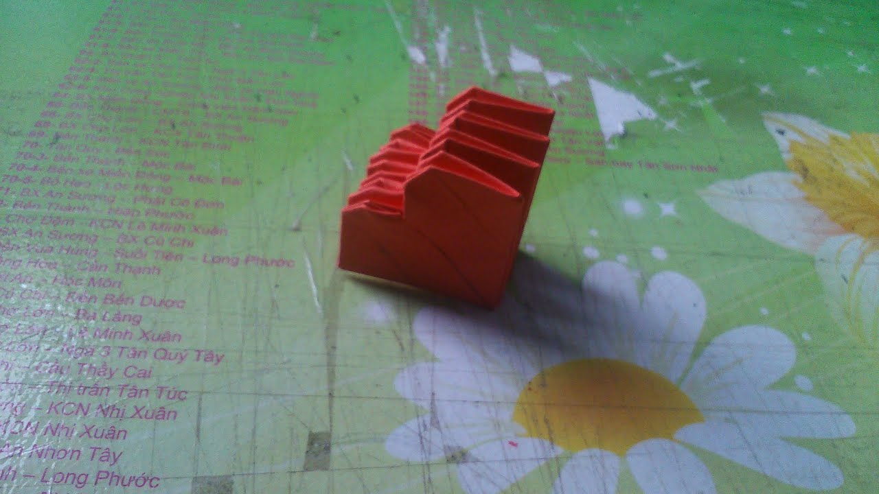 Layered Money Heart Origami - Tutorial
