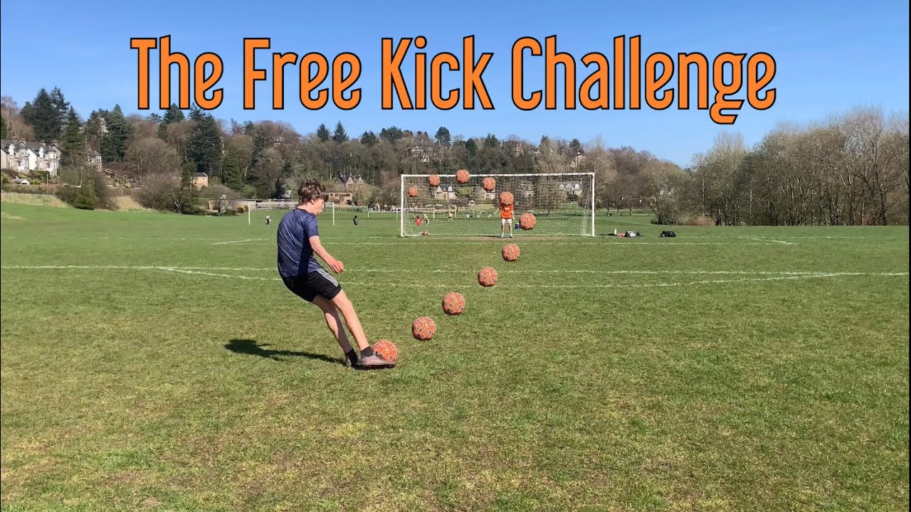 THE FREE KICK CHALLENGE YouTube THE FREE KICK CHALLENGE YouTube