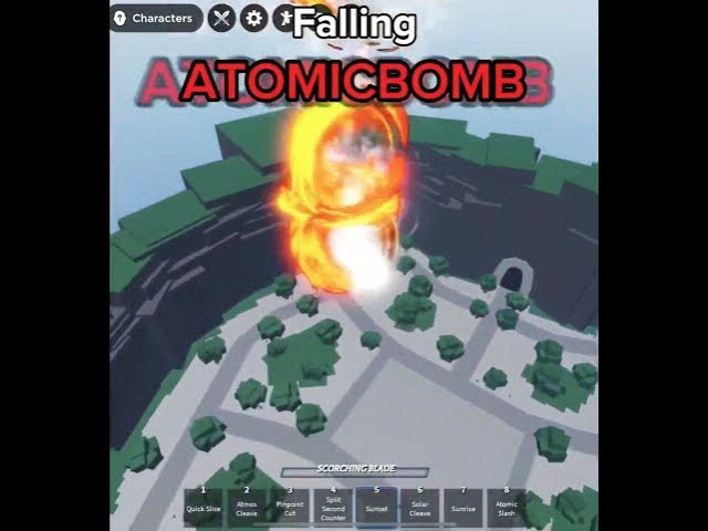 Domain expansion 🤞 ATOMIC BOMB ☠️☠️🔥 || The Strongest Battlegrounds