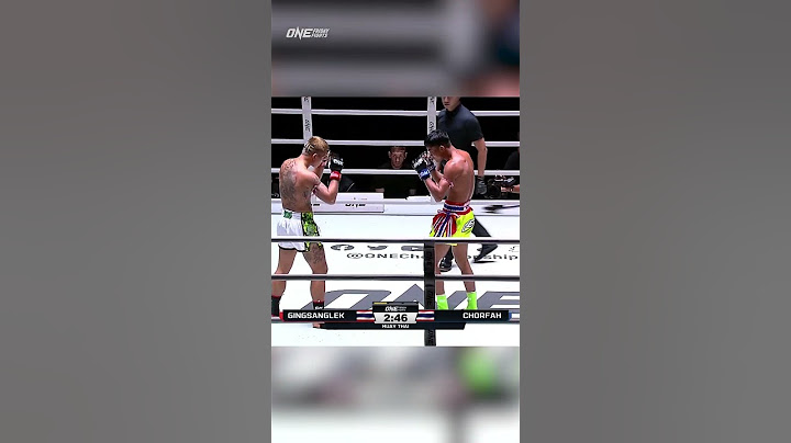 Gingsanglek lands four punches in a FLASH! ⚡