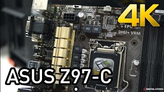 ASUS Z97-C Budget Motherboard Unboxing (4K)