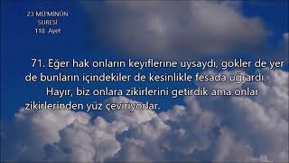 23 MÜ'MİNÛN SURESİ