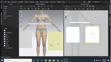 Basic skirt making by clo3d