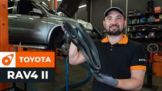 Montáž predný a zadný Motor stieračov TOYOTA RAV4: video príručky