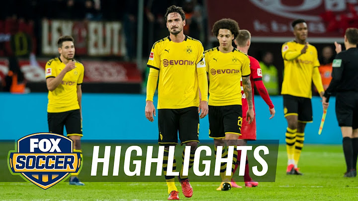 Bayer 04 Leverkusen vs. Borussia Dortmund | 2020 Bundesliga Highlights