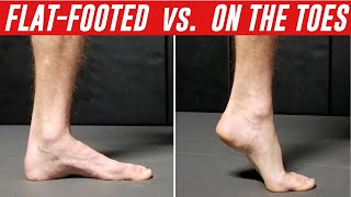 Flat-Footed or On Toes When Kicking?