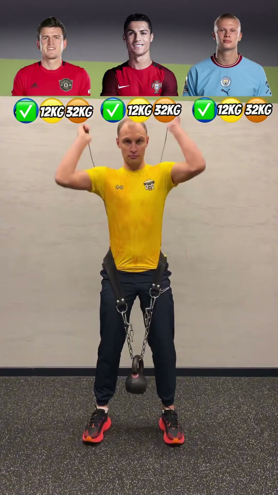 ❌?️ JUMPING CHALLENGE: 4 VS 32 KG | WHO WILL ENDURE?