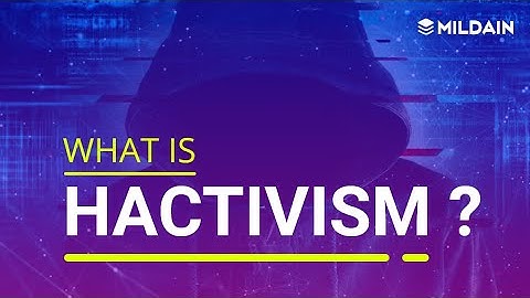 What is Hacktivism | Cyber Security Tutorial