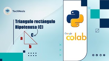Python - 01 Calcular la Hipotenusa de triangulo rectángulo