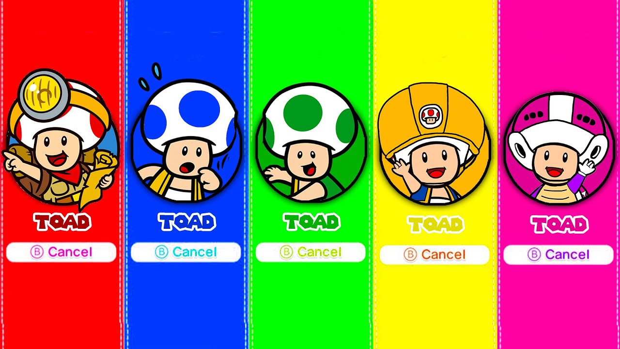 All New Playable Toads In Super Mario 3D World Bowsers Fury YouTube all-new-playable-toads-in-super-mario-3d-world-bowsers-fury-youtube