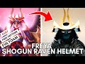 How to make Freya Raven Shogun Helmet Mobile Legends: Bang Bang