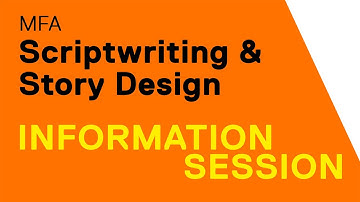 Scriptwriting & Story Design MFA Information Session - Toronto Metropolitan University - Nov 2023