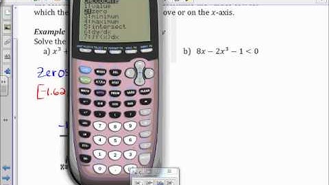 P 7 Solving Inequalities Graphically and Algebraically Examples 5 8