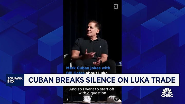 Mark Cuban breaks silence on Luka Doncic trade