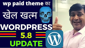 WordPress 5.8 - theme, web-p image, FSE, Query Loop, Theme Editing, wp blog website theme @WordPress