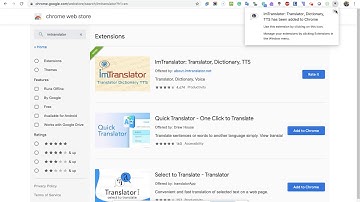 ImTranslator Extension