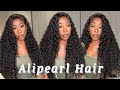 How to Install Deep Wave HD Lace Wig | Start To Finish Tutorial | Alipearl Hair | TheRaeSymone