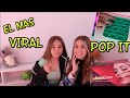 UÑAS ACRILICAS mi PRIMERA VEZ! POP IT el JUEGO DE BURBUJAS MAS VIRAL Push pop Antiestres/ALIEXPRESS