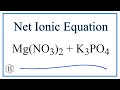 Net Ionic Equations and Spectator Ions