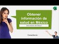 Descarga información de salud de México para Excel