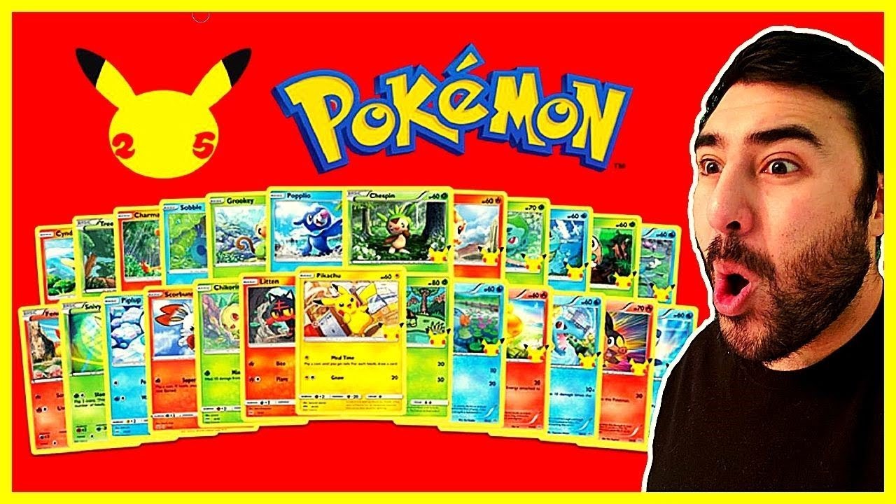 Opening 50 Pokemon McDonald's Packs for Pokemon's 25th Anniversary