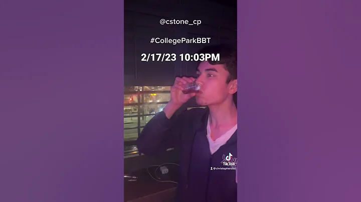 DCC is at it with his second sip of alcohol which ...