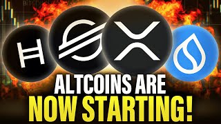 You Were Warned! Altcoins Starting To Rally | XRP HBAR SUI XLM \u0026 MORE! You Were Warned! Altcoins Starting To Rally | XRP HBAR SUI XLM \u0026 MORE!