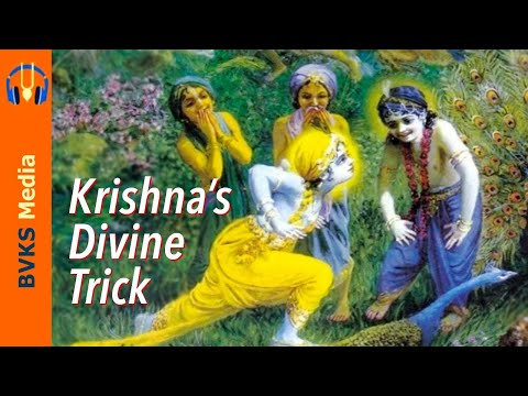 Krishnas Divine Trick 