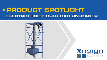 Electric Hoist Bulk Bag/Super Sack Unloader
