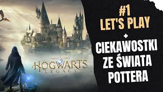 DZIEDZICTWO HOGWARTU #1: Let's play + ciekawostki ze świata Harry'ego Pottera | Strefa Czytacza