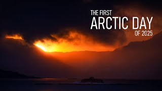 The first arctic day in 2025