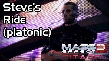 Mass Effect 3 - Citadel DLC - Steve Cortez takes Shepard for a Ride (Male Shepard / Platonic)
