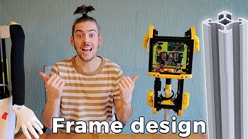 Robot Frame with Aluminium Extrusion - Acrobot build log 01