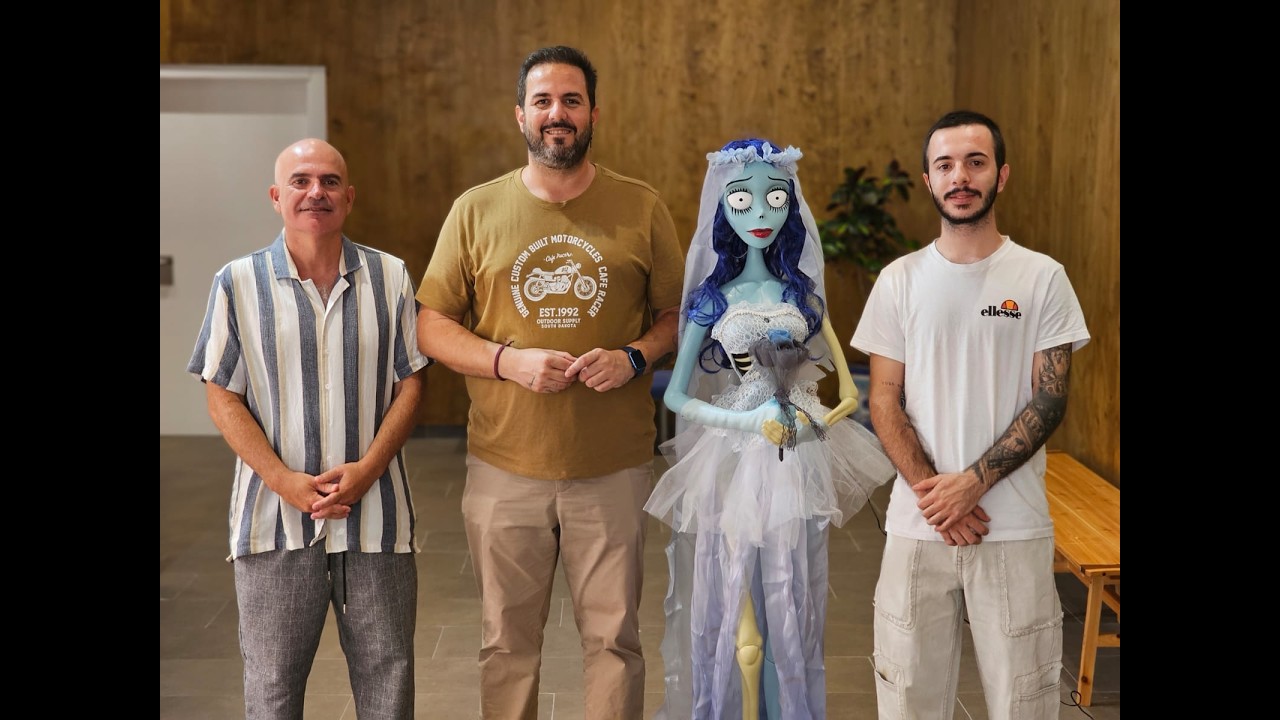 Chipiona en otoño. Presentan la actividad Halloween Animatronics