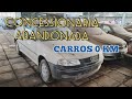 Concessionária abandonada com carros zero km