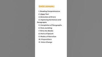 IBPS SO SYLLABUS 2025 || IBPS SO EXAM PATTERN #shorts