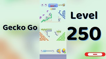 Gecko Go Level 250 Walkthrough 🦎 | Puzzle Escape Game | Safe Path Strategy & Solutions