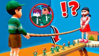 картинка: АСКО МЕН НУБИК SQUID GAME 3 МАУСЫМЫНДА! ЖАҢА ҚУЫРШАҚ ҚЫЗБЕН СЫНАҚ! казакша майнкрафт