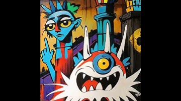 AI Video Re-imagining of the Talking Heads Song Psycho Killer