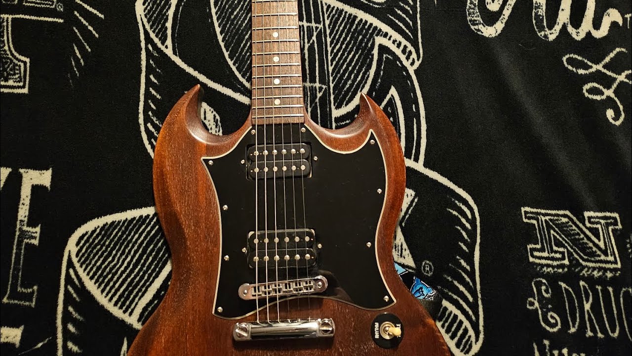 Gibson SG special faded 2008 - YouTube