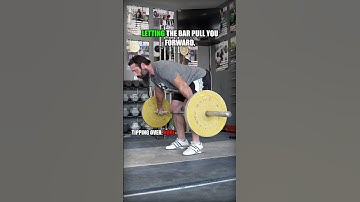 Op je hakken wiebelen tijdens de Snatch & Clean... Niet doen.