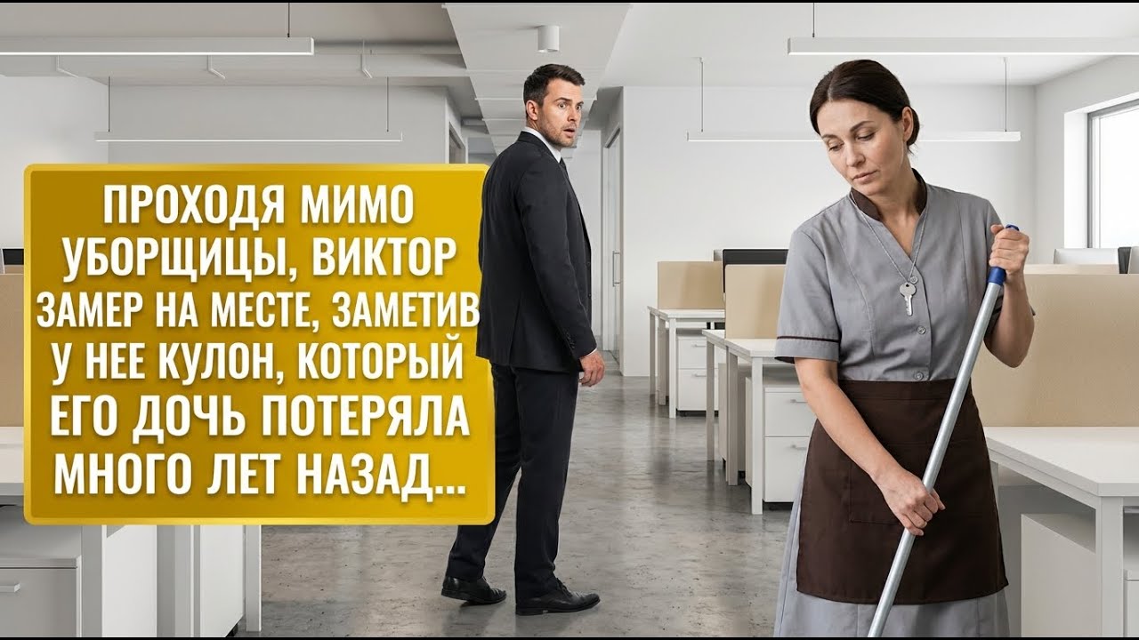 ОН ЗАМЕР. КУЛОН УБОРЩИЦЫ ВЫДАЛ ЕГО ПРОПАВШУЮ ДОЧЬ