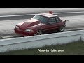 Wild Ride Ford Mustang Drag Racing Grudge Carolina Dragway 3-2-2019