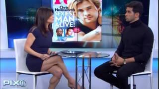 Javier Gomez interviewed by Tamsen Fadal on PIX 11 News at 5:00 p.m.