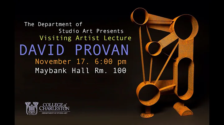 Visiting Artist Lecture: David Provan