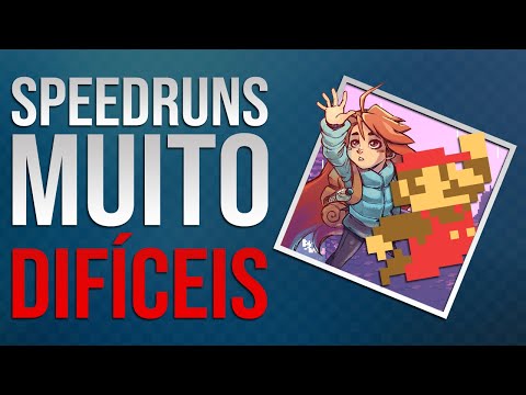 Os jogos MAIS DIFÍCEIS de fazer SPEEDRUNS !!