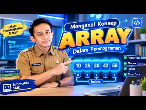 LEARN ARRAYS FROM SCRATCH! 🚀 | Basic Data Structures in Programming | Informatics Grade 10 Vocati...